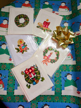 Charger l'image dans la galerie, Cartes de Noël, chandelles et couronnes Cartes Madeleine Fortier, écrivaine