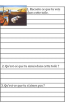 Charger l'image dans la galerie, Histoire de l'art - Cahier d'activités et de jeux pour enfants, Salvador Dali Activités pour les enfants - Artistes Madeleine Fortier