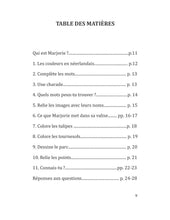 Charger l'image dans la galerie, Marjorie au pays des tulipes livret d'activités Activités pour les enfants - Voyages Madeleine Fortier