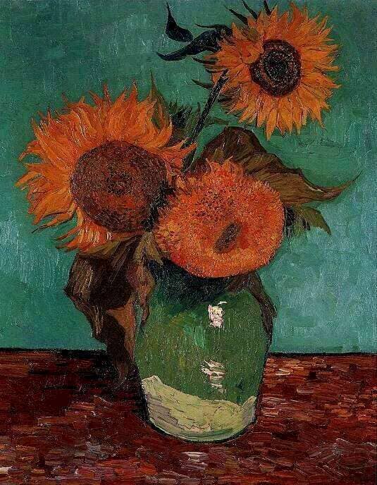 Les Tournesols de Vincent Van Gogh