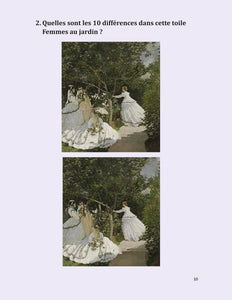 Claude Monet, activités ludiques pour adultes Histoire de l'art - activités Madeleine Fortier 