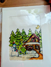 Charger l'image dans la galerie, Cartes de Noël, maisons, pingouin, soldat de bois Cartes Madeleine Fortier, écrivaine 
