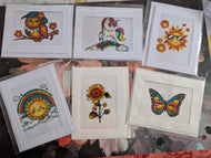 Cartes de souhaits animaux, soleil Cartes Madeleine Fortier