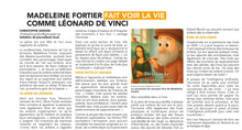 Charger l&#39;image dans la galerie, Découvre Léonard de Vinci ! Livre Madeleine Fortier, écrivaine 
