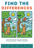 Find the differences : discover La nuit étoilée by Vincent Van Gogh - PDF Activités pour les enfants - Artistes Madeleine Fortier 