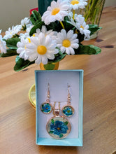 Charger l'image dans la galerie, Bijou fleur bleue

