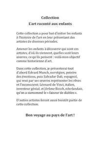 Histoire de l'art - Cahier d'activités et de jeux pour enfants, Edvard Munch Activités pour les enfants - Artistes Madeleine Fortier 