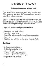 Charger l&#39;image dans la galerie, L&#39;art raconté aux enfants activité Cherche et trouve, Arcimboldo Activités pour les enfants - Artistes Madeleine Fortier 
