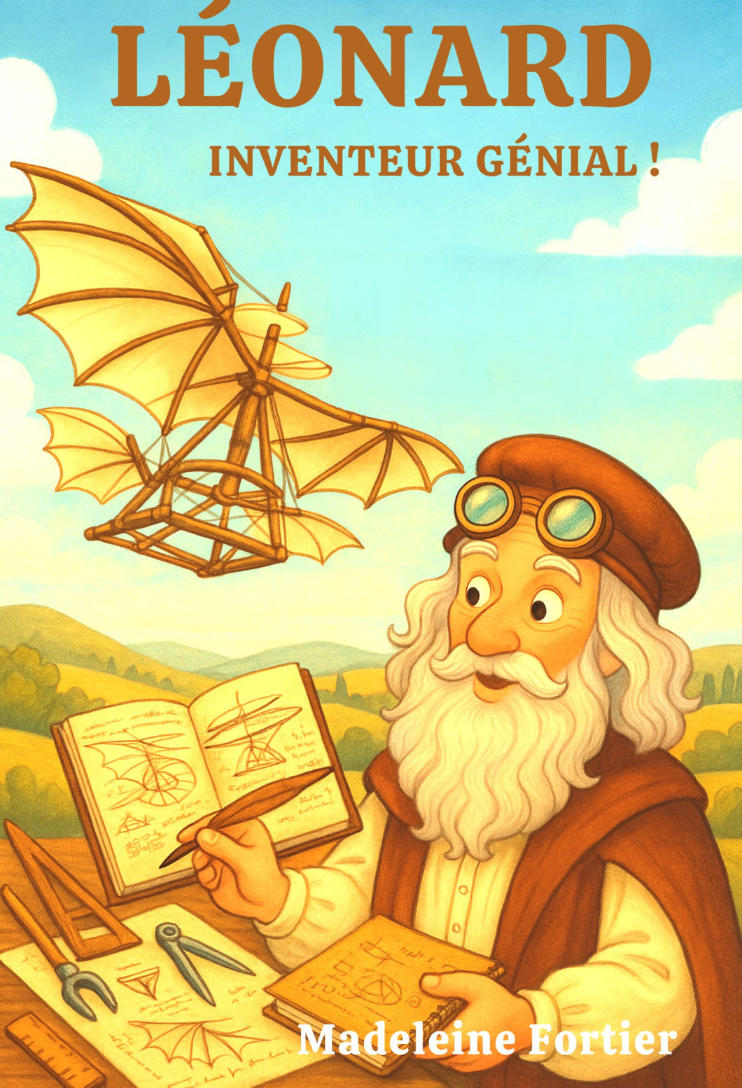 Léonard, inventeur génial - PDF Livres et activités pour enfants - Artistes Madeleine Fortier 