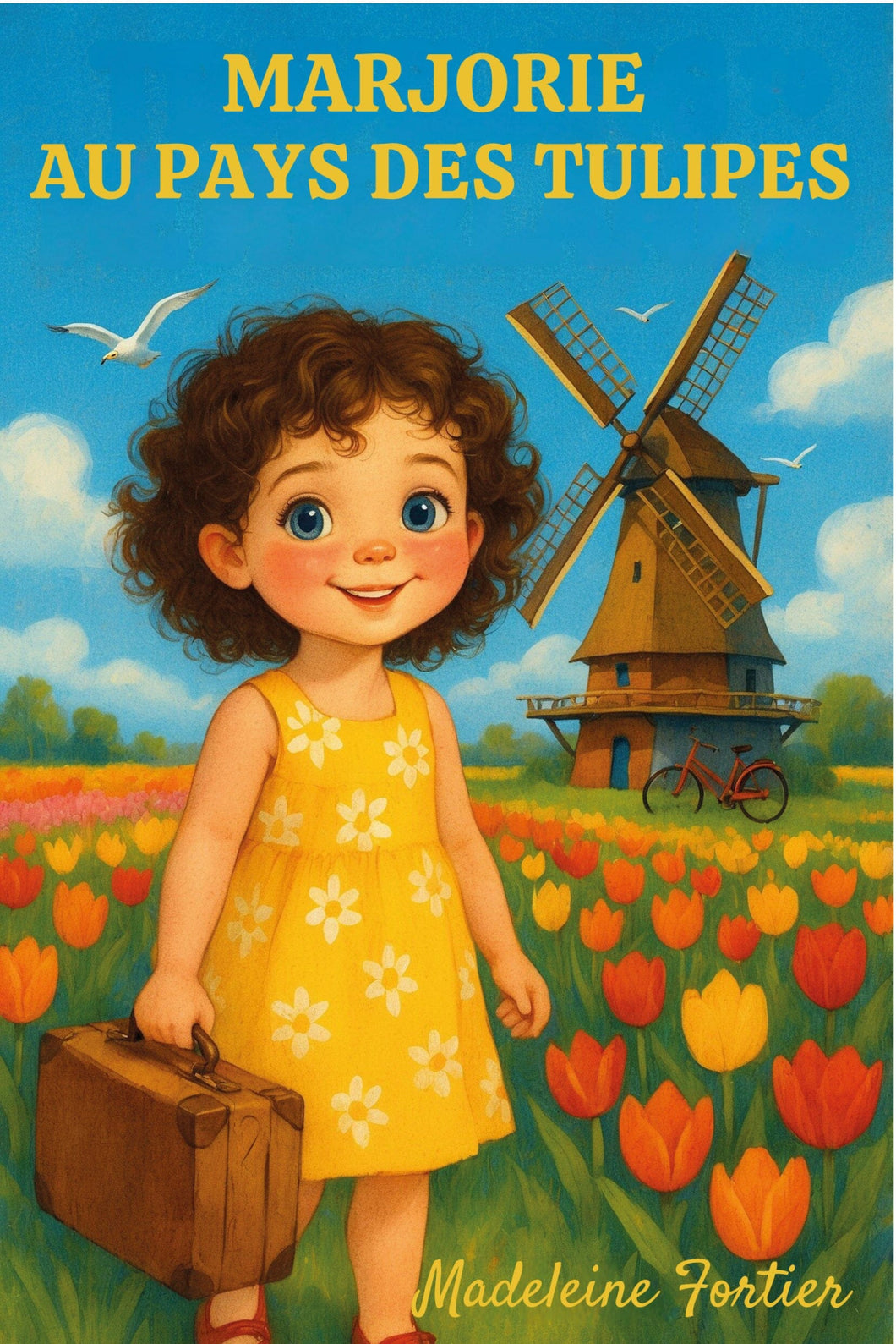 Marjorie au pays des tulipes - E-pub Livres pour enfants Madeleine Fortier 