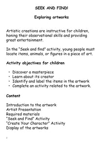 Seek and find : discover Vertumnus by Guiseppe Arcimboldo Activités pour les enfants - Artistes Madeleine Fortier 
