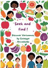 Charger l&#39;image dans la galerie, Seek and find : discover Vertumnus by Guiseppe Arcimboldo Activités pour les enfants - Artistes Madeleine Fortier 
