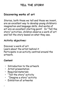 Tell a story : discover Le repas de noce by Pieter Bruegel Activités pour les enfants - Artistes Madeleine Fortier 